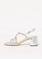 swatch_Silver Leather fabio rusconi block heel dress sandal