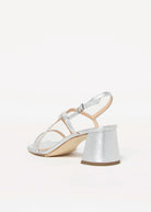 swatch_Silver Leather fabio rusconi block heel dress sandal