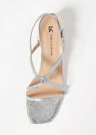 swatch_Silver Leather fabio rusconi block heel dress sandal
