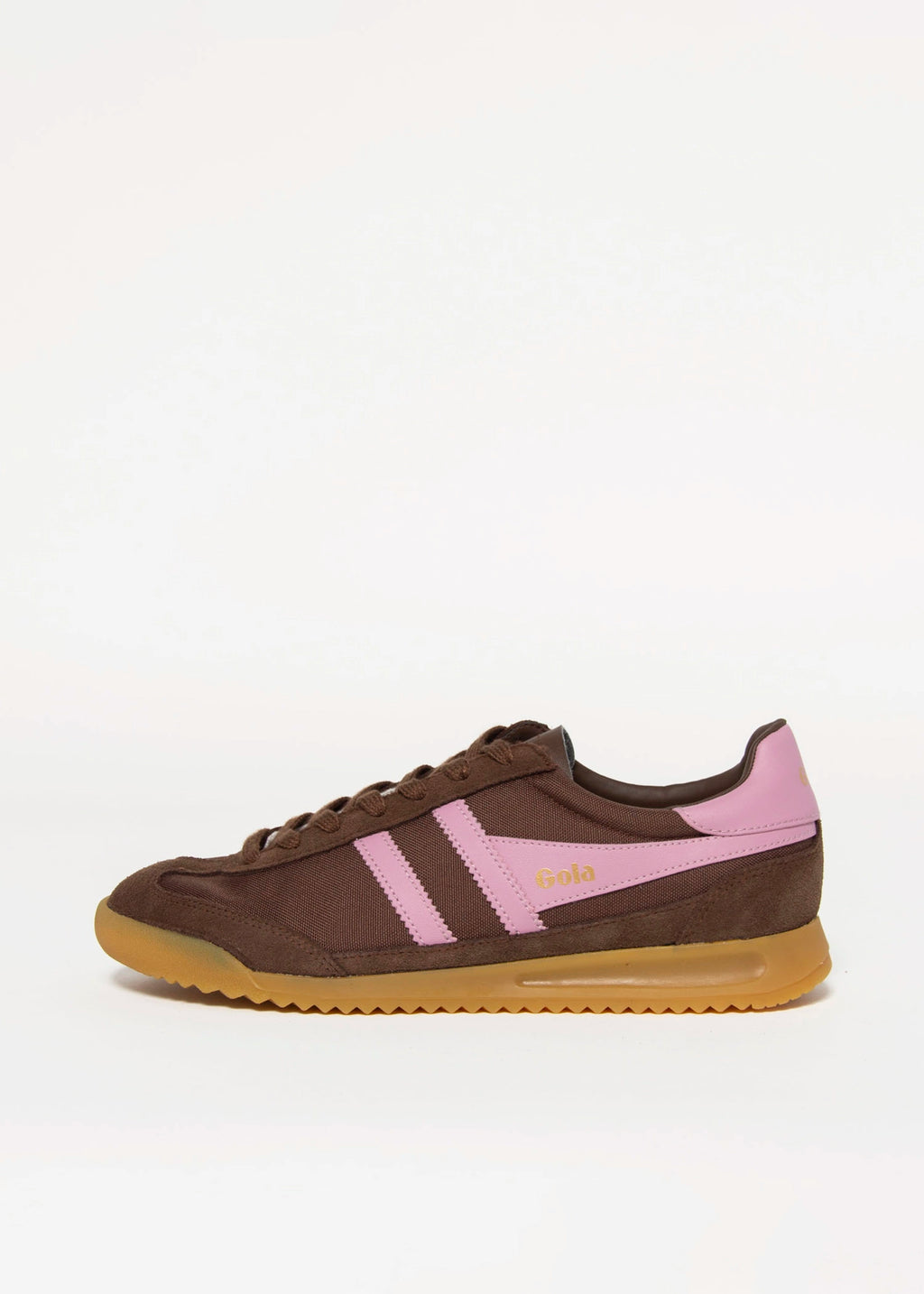 gola tornado sneakers dark brown tobacco off white Gola Classics | Women's Sneaker | Polyester | Tornado