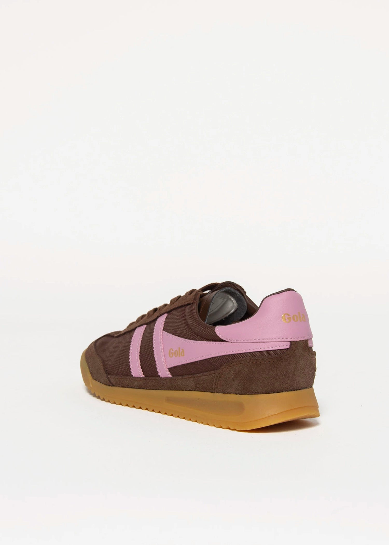 swatch_Dark Brown/Candy tornado sneaker shoes gola
