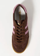 swatch_Dark Brown/Candy tornado sneaker shoes gola