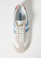 swatch_White/Lake gola bullet pure sneakers