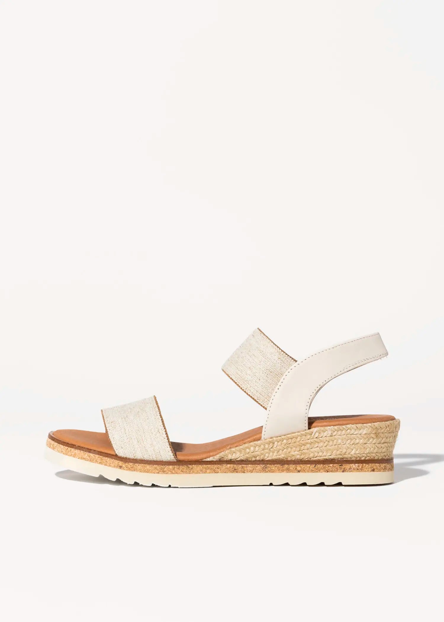 swatch_beige linen neveah wedge sandal espadrilles