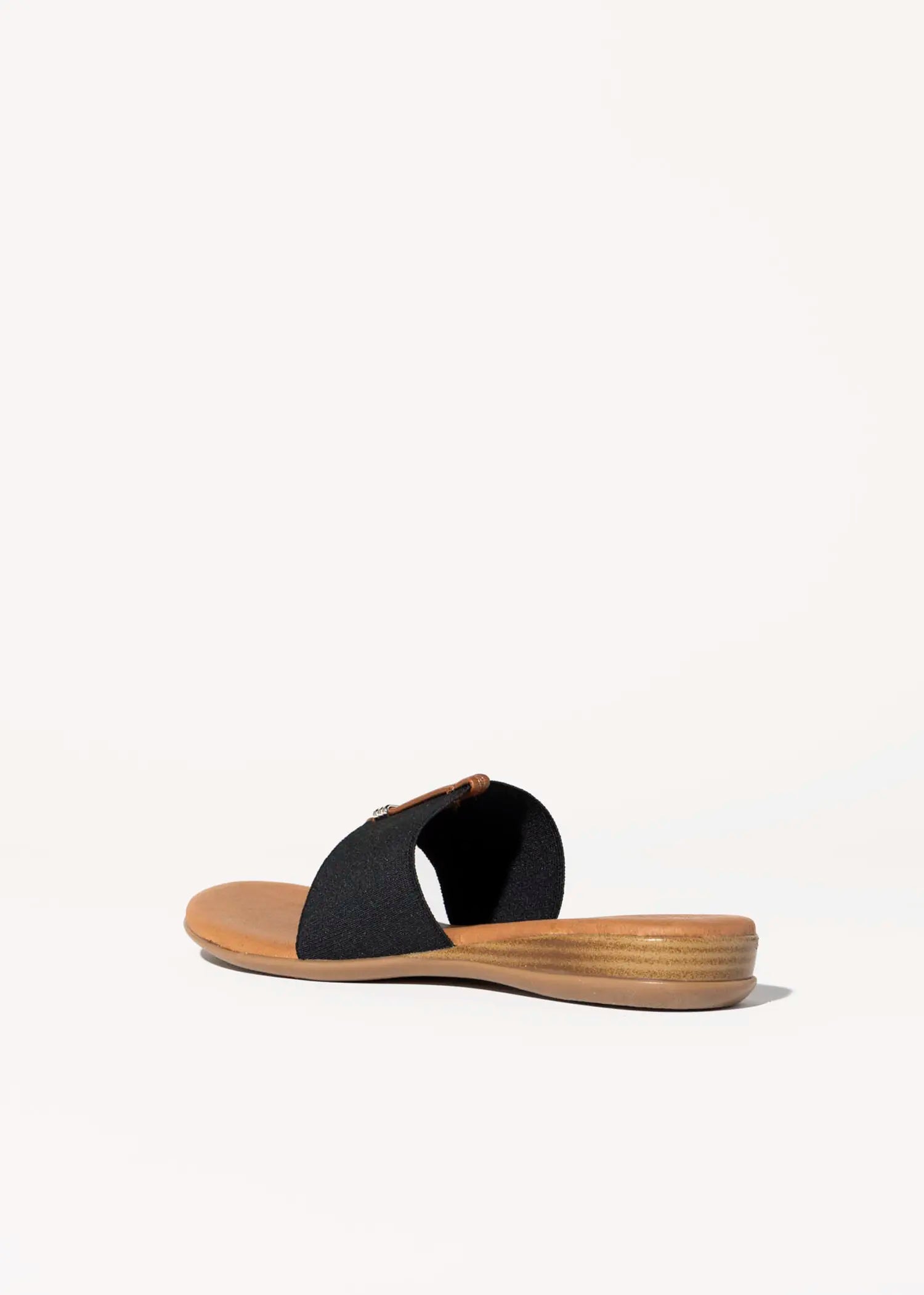 swatch_black nice slide sandal flat sandals