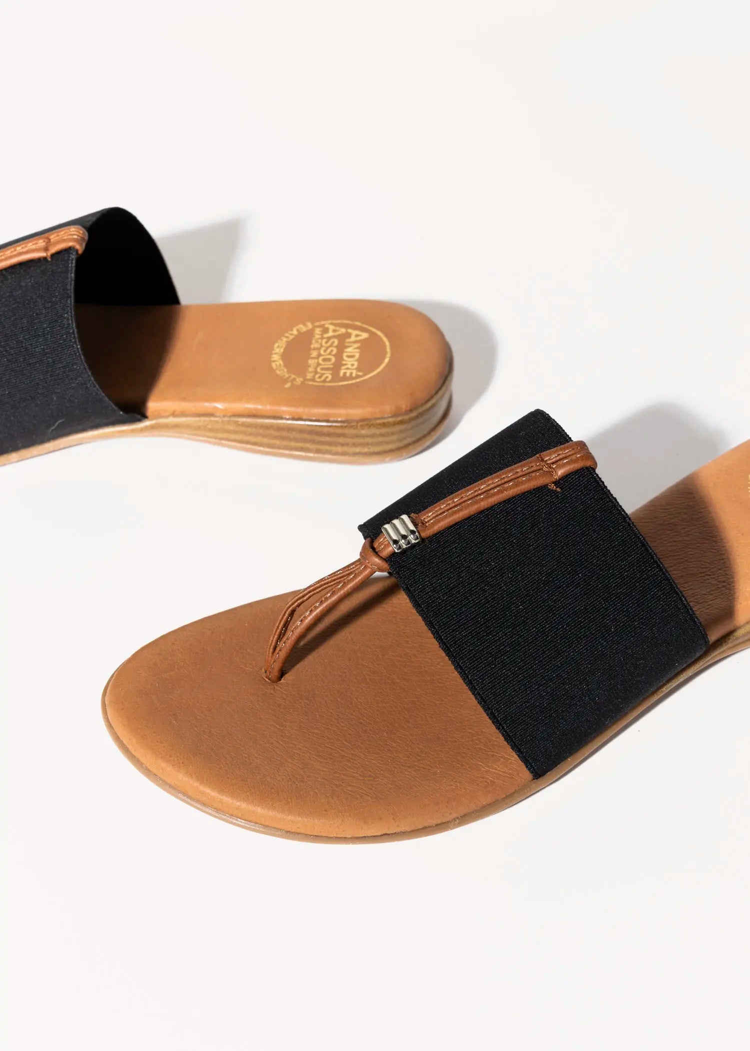 swatch_black nice slide sandal flat sandals