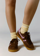 swatch_Dark Brown/Candy tornado sneaker shoes gola