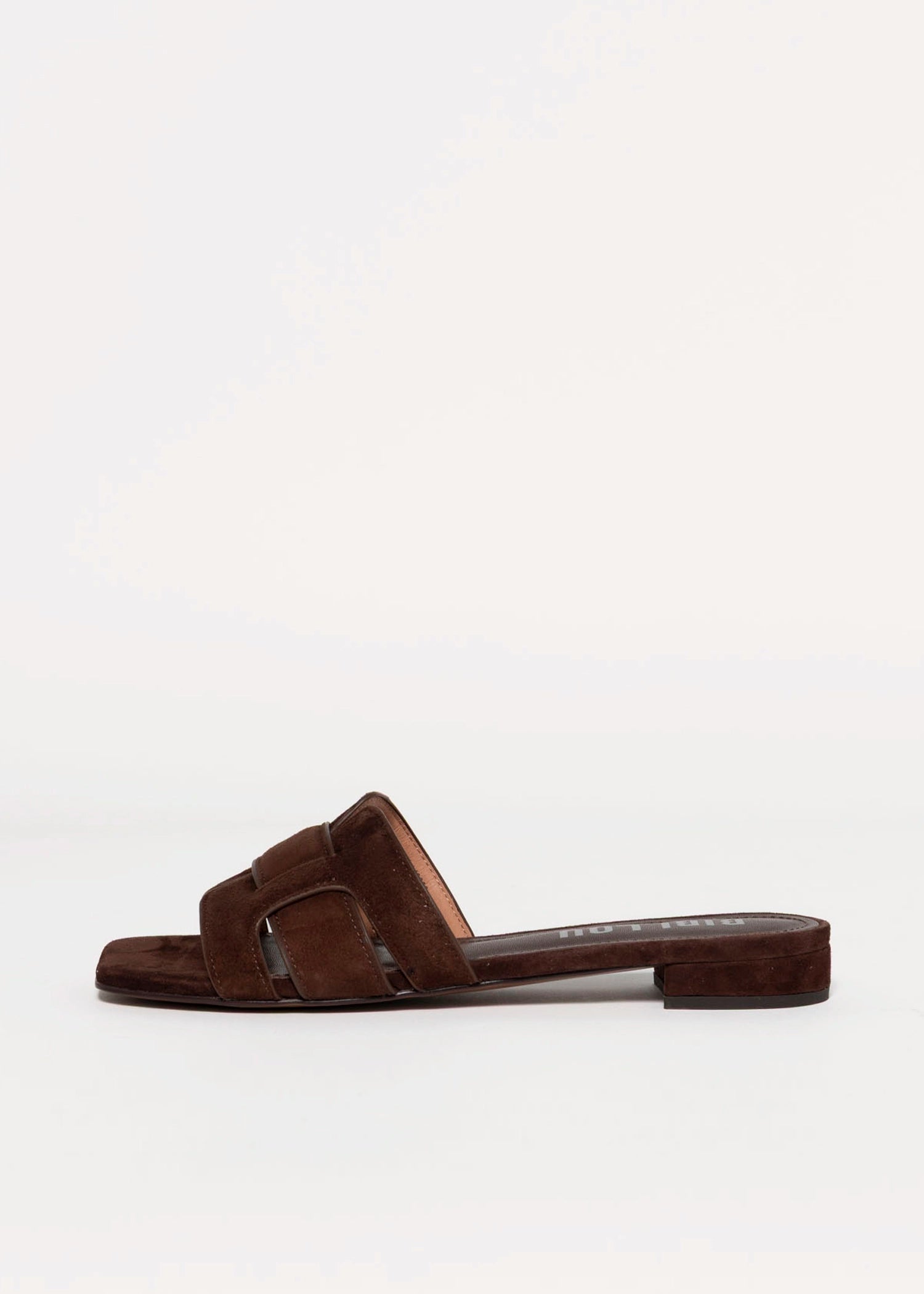 swatch_Dark Brown Suede bibi lou holly flat sandal