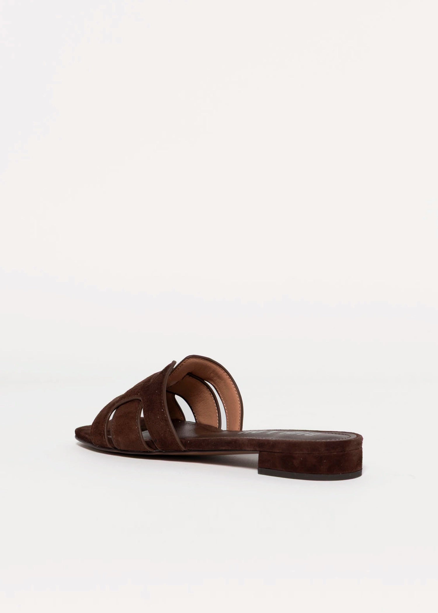 swatch_Dark Brown Suede bibi lou holly flat sandal