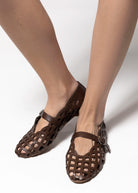 swatch_Brown Leather l'idea cutout leather mary jane