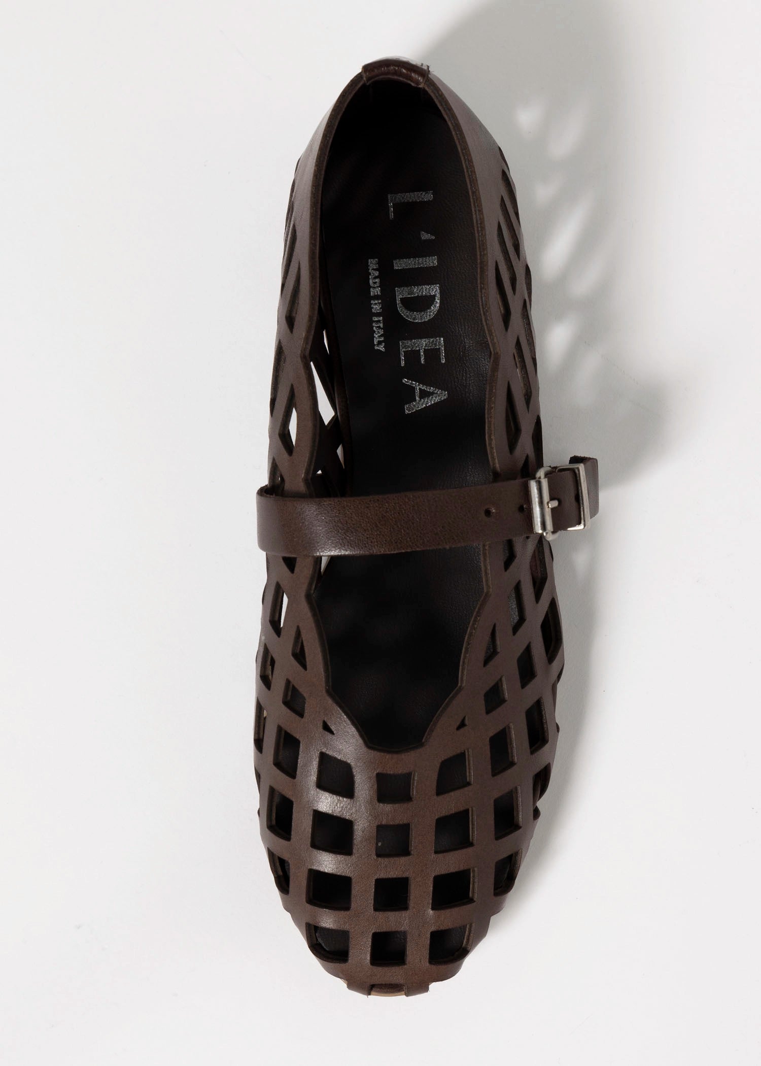 swatch_Brown Leather l'idea cutout leather mary jane