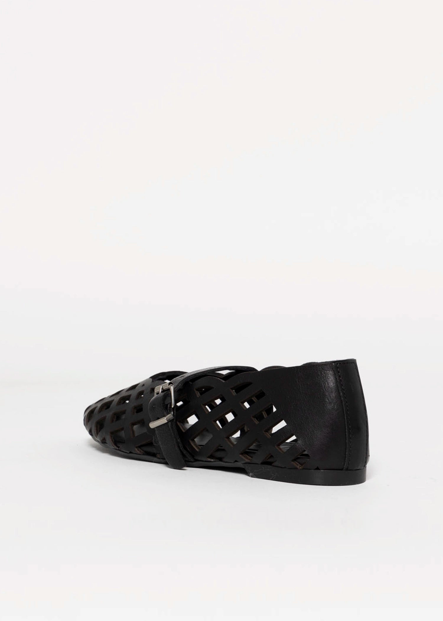 swatch_Black Leather l'idea cutout leather mary jane