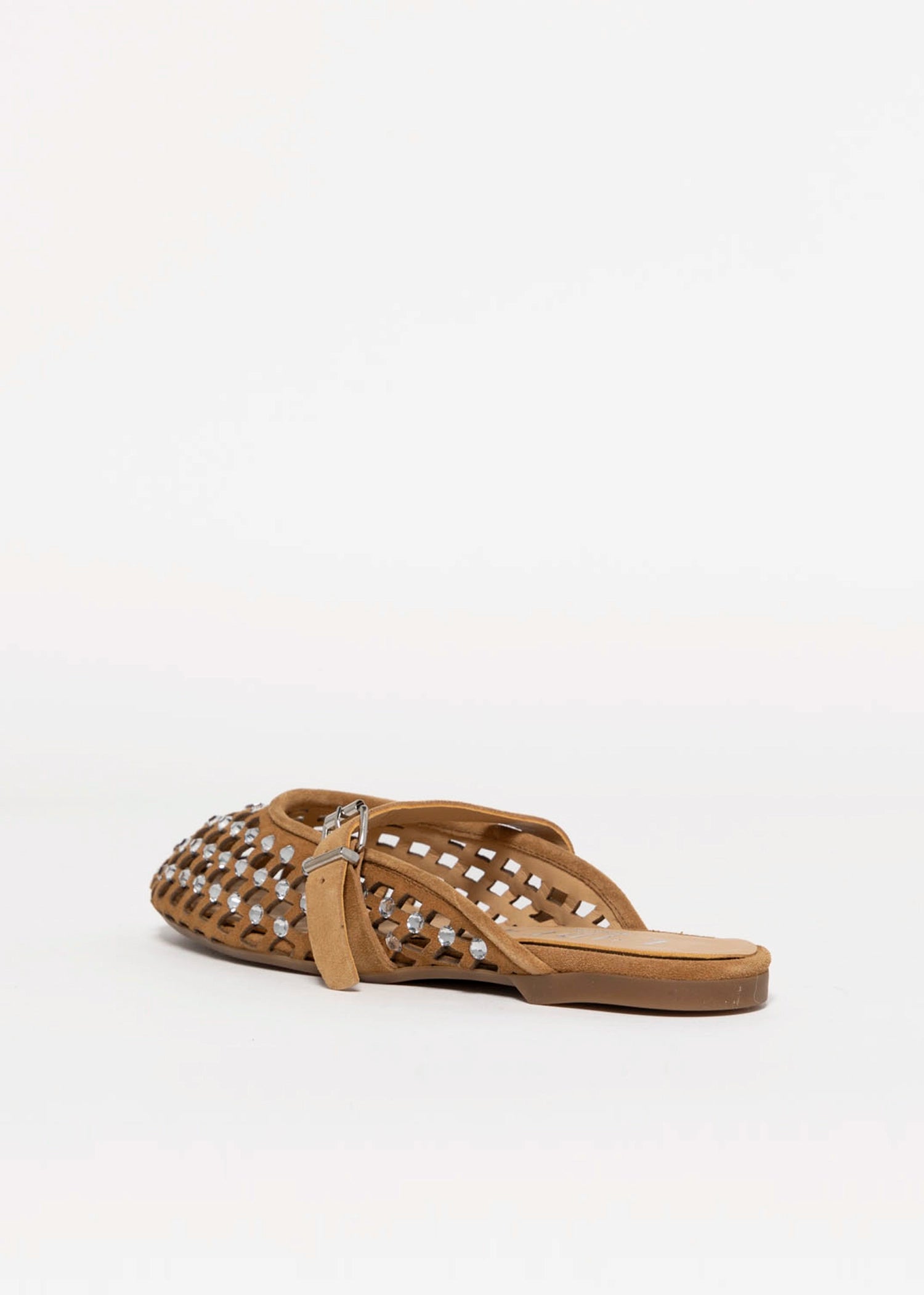 swatch_Camel Suede l'idea cutout mary jane mule