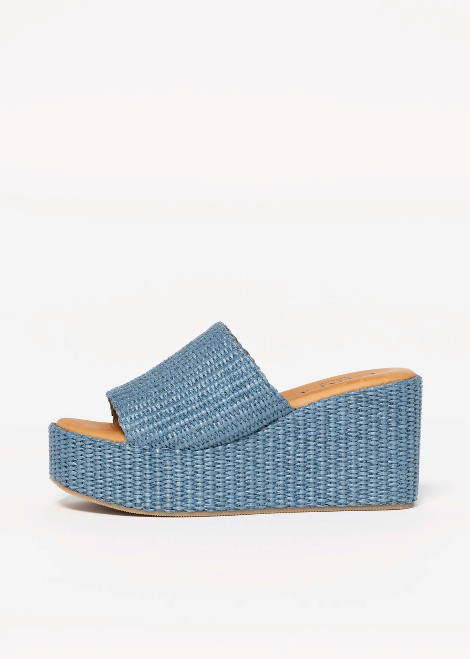 swatch_Light Blue l'idea raffia platform wedge sandals