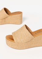 swatch_Natural l'idea raffia platform wedge sandals