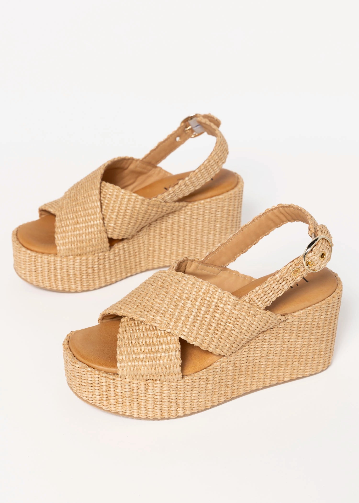 swatch_Natural l'idea raffia slingback wedge