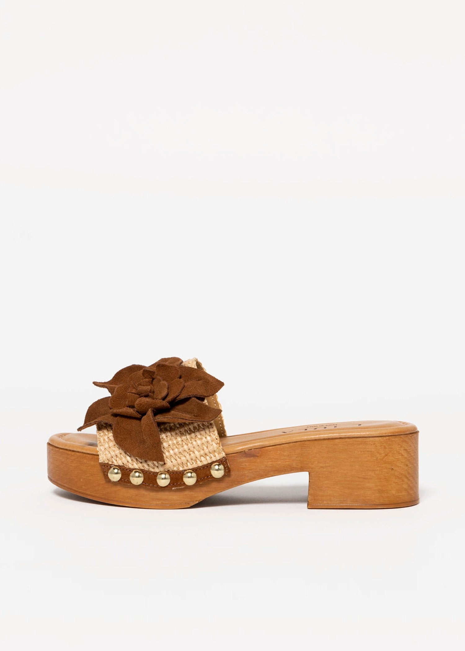 swatch_Natural/Brown l'idea clog sandal