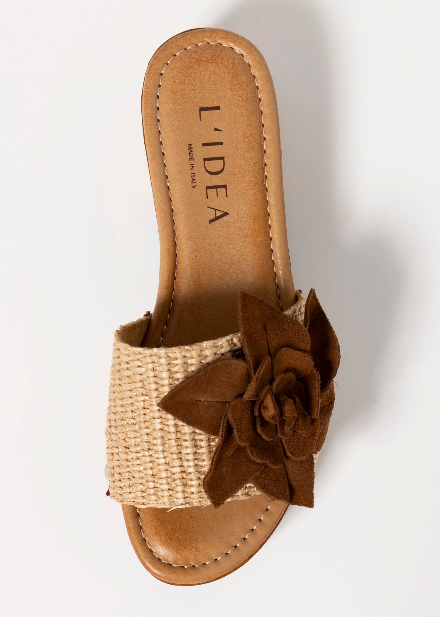 swatch_Natural/Brown l'idea clog sandal