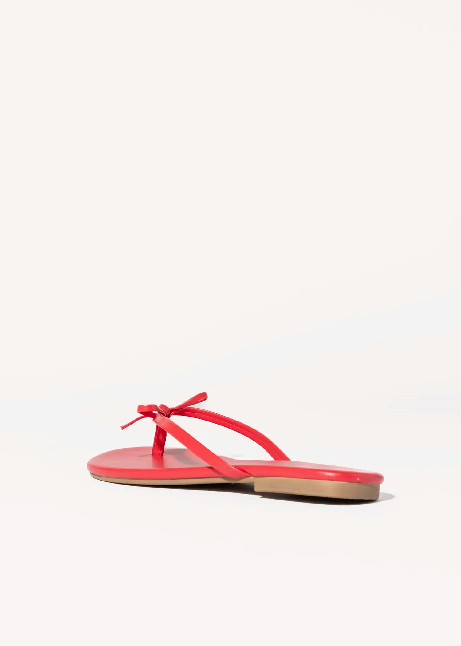swatch_red wishlist flip flop sandals