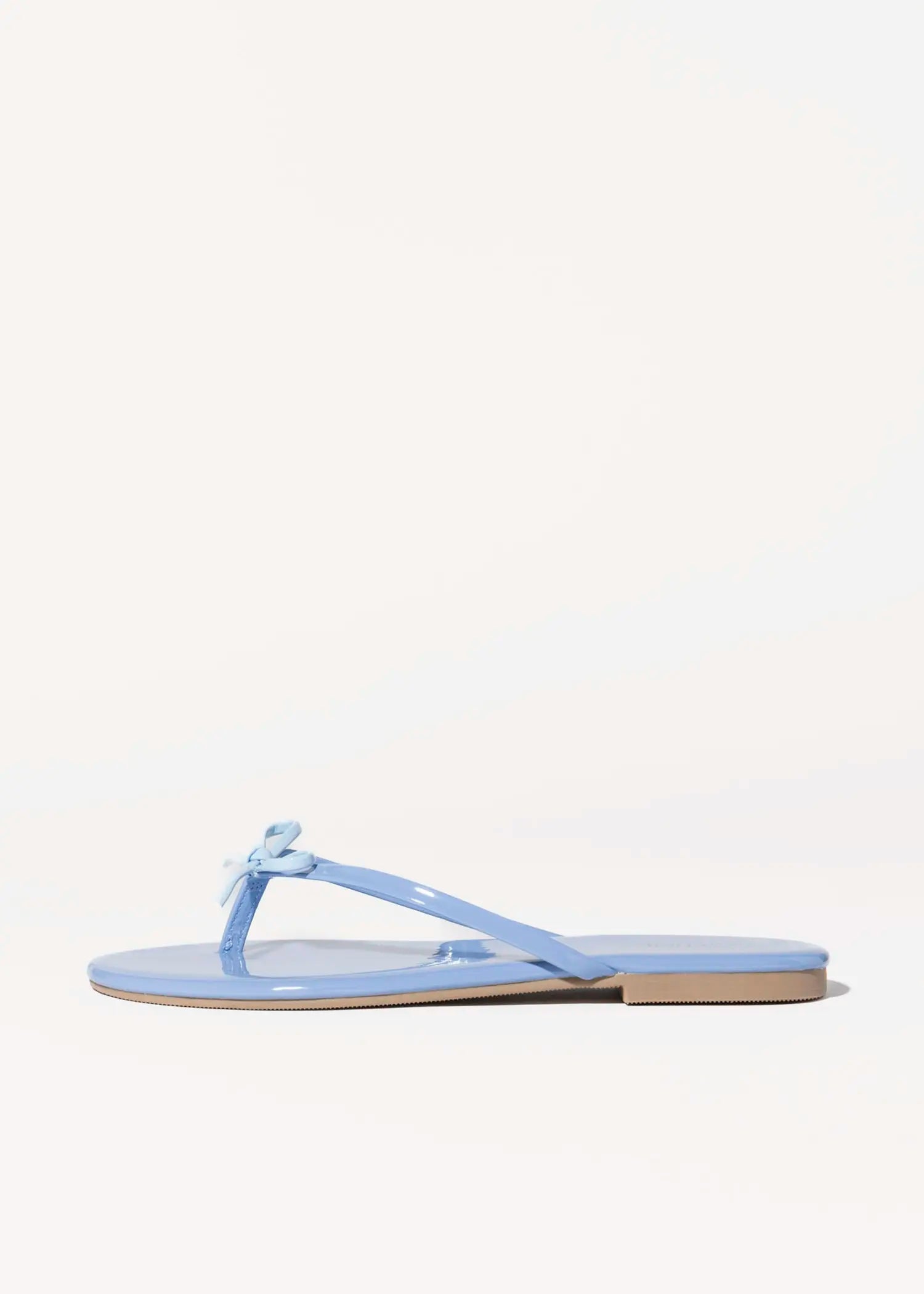 swatch_blue wishlist flip flop flat sandals
