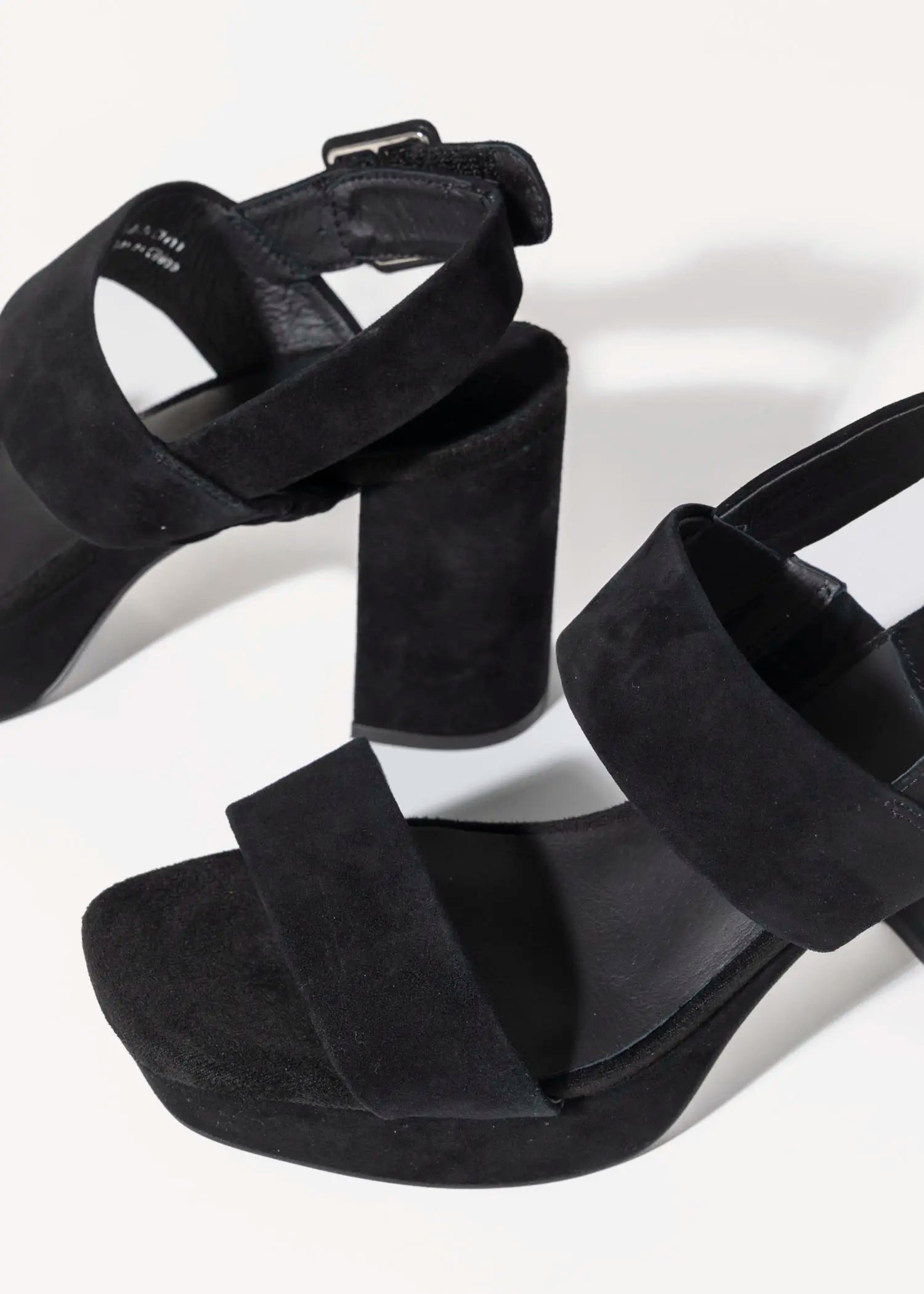 swatch_black suede ammaly platform sandal heeled sandals