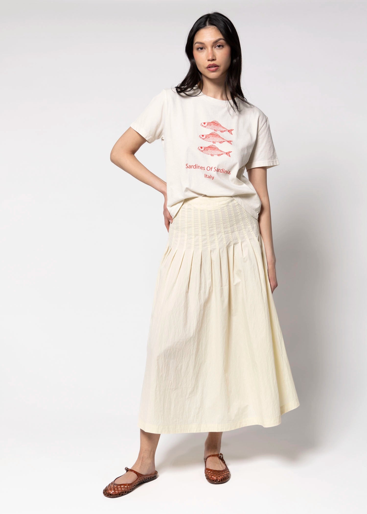 swatch_Butter drop waist midi skirt