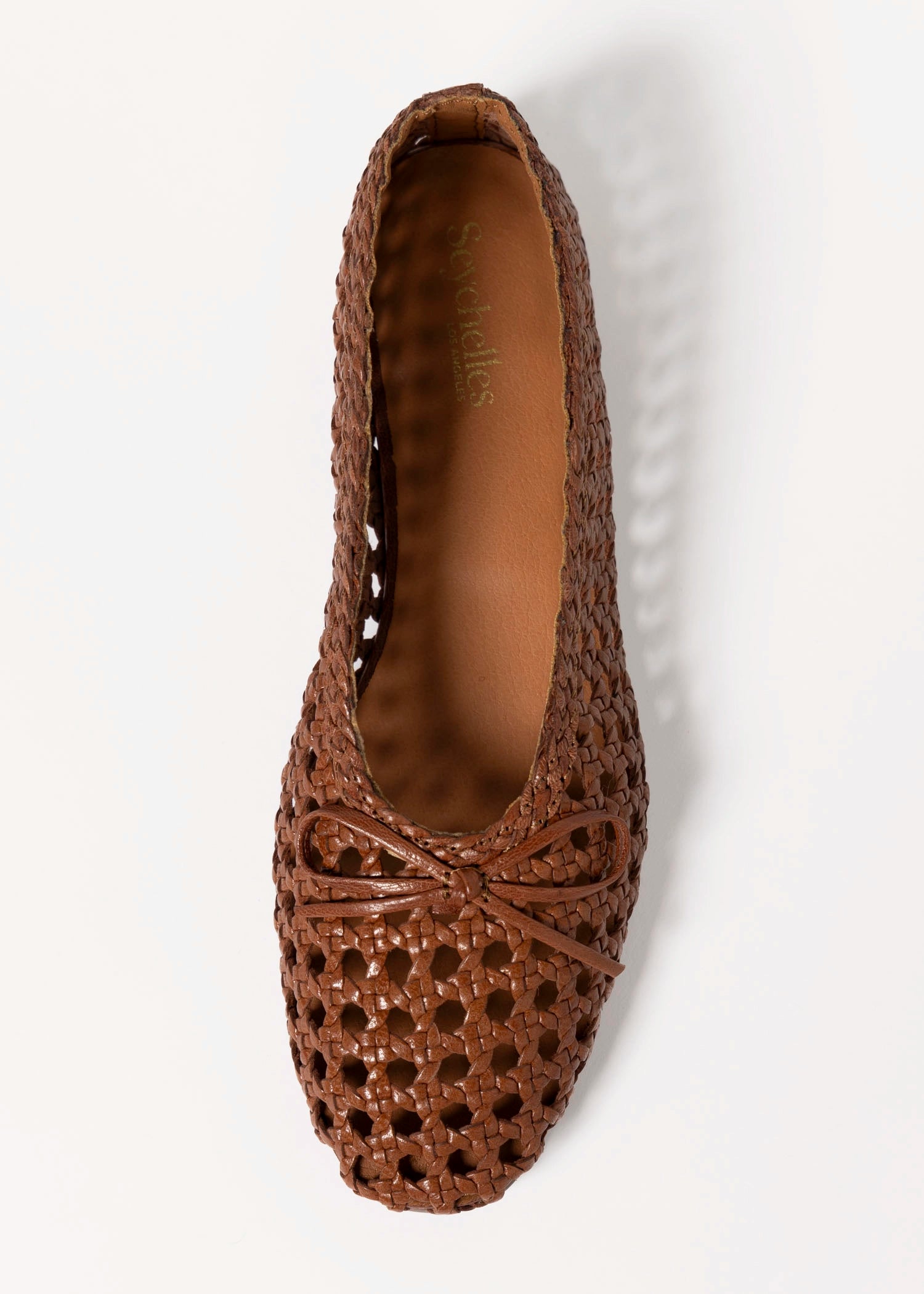 swatch_Tan Leather seychelles flagstaff woven flat