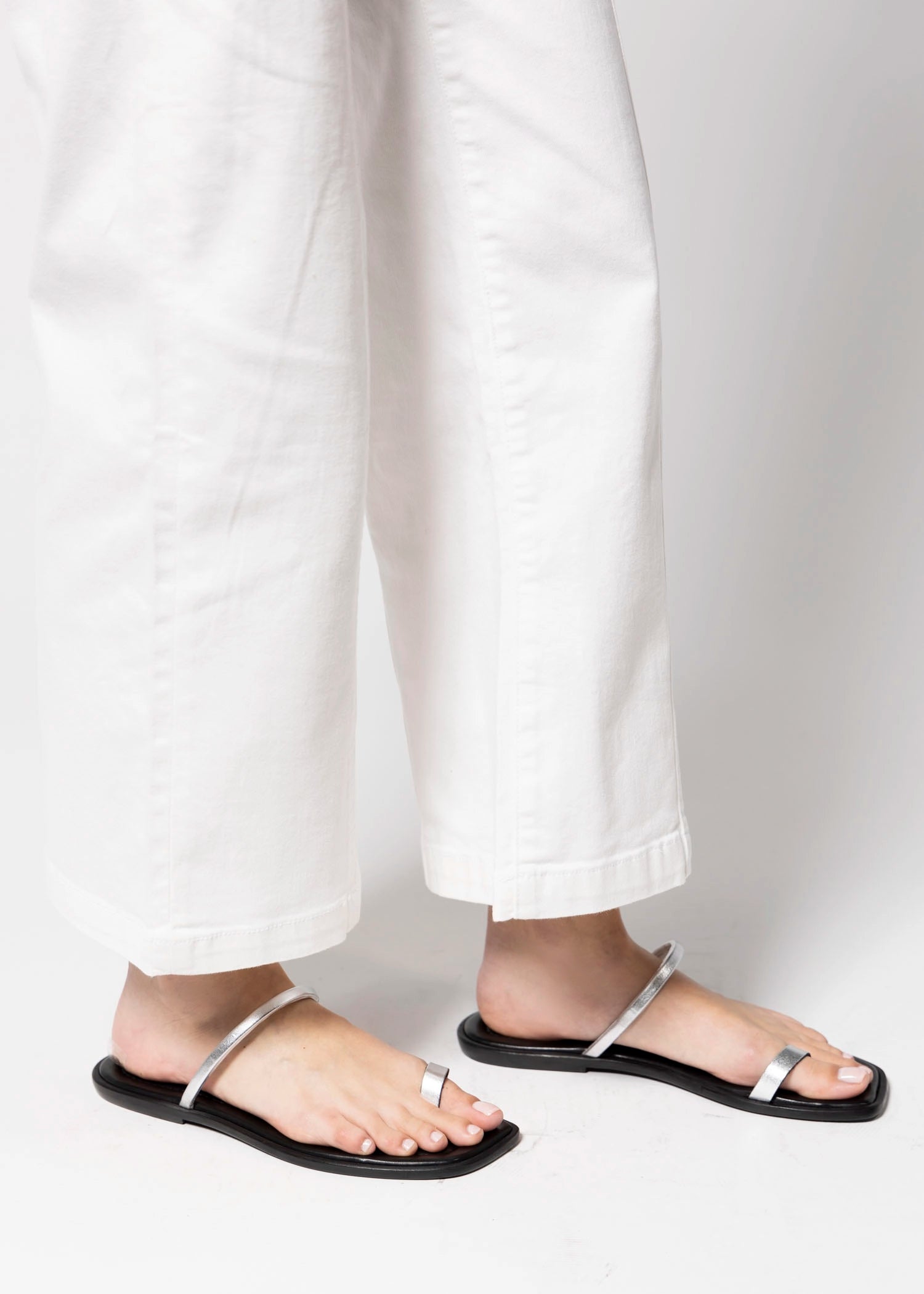 swatch_Silver l'idea two ring sandal