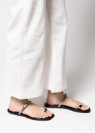 swatch_Snake/Black l'idea two ring sandal