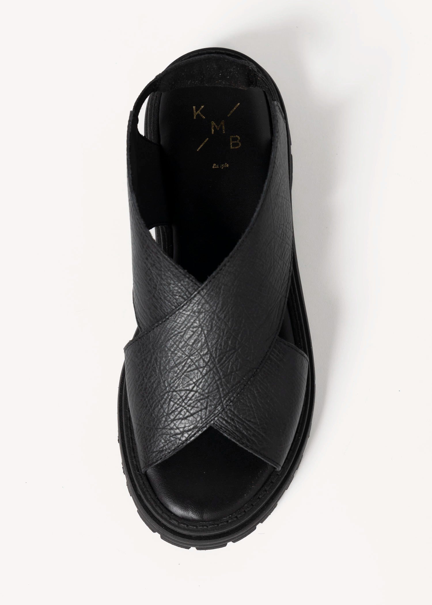 swatch_Black Leather kmb dafne sandal
