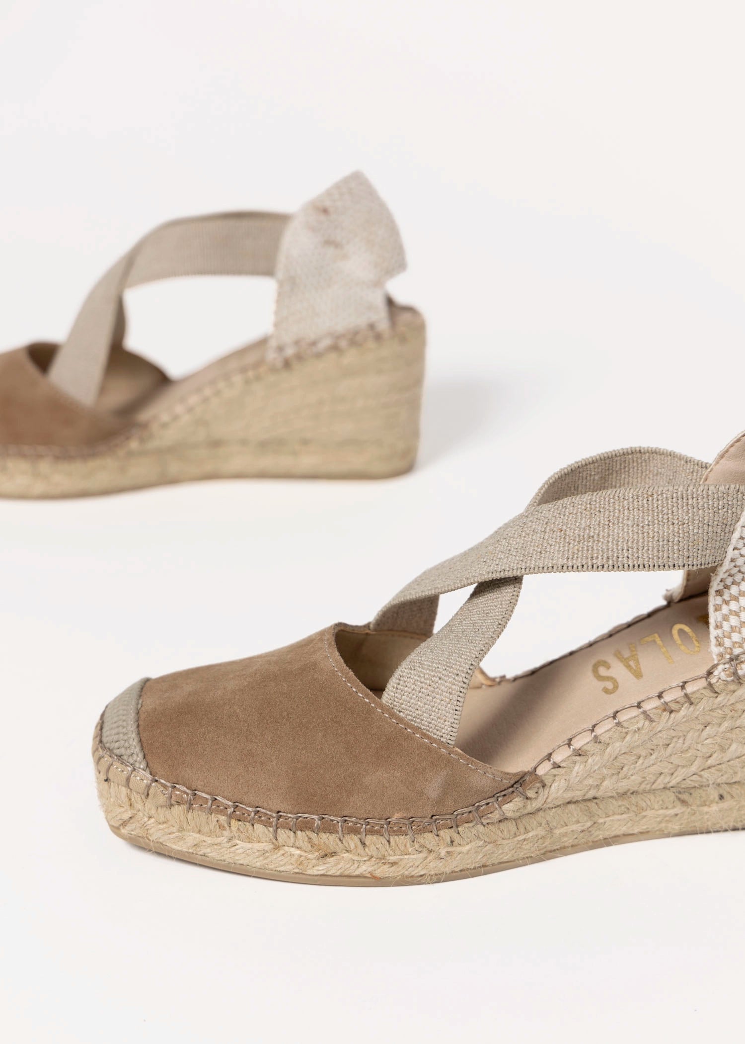 swatch_Sand Suede fabiolas closed toe espadrille wedge
