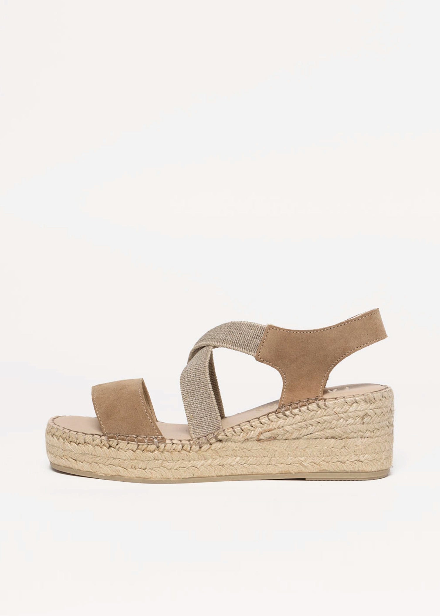 swatch_Sand Suede fabiolas espadrille wedge sandal