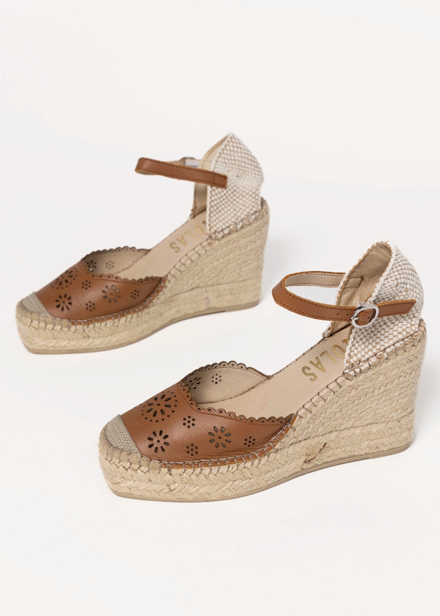 swatch_Brown Leather fabiolas leather espadrille wedge