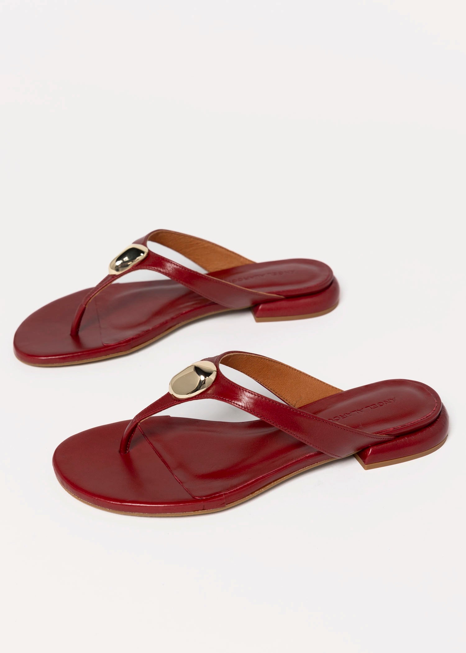 swatch_Ruby Leather angel alarcon claudia flip flop sandal