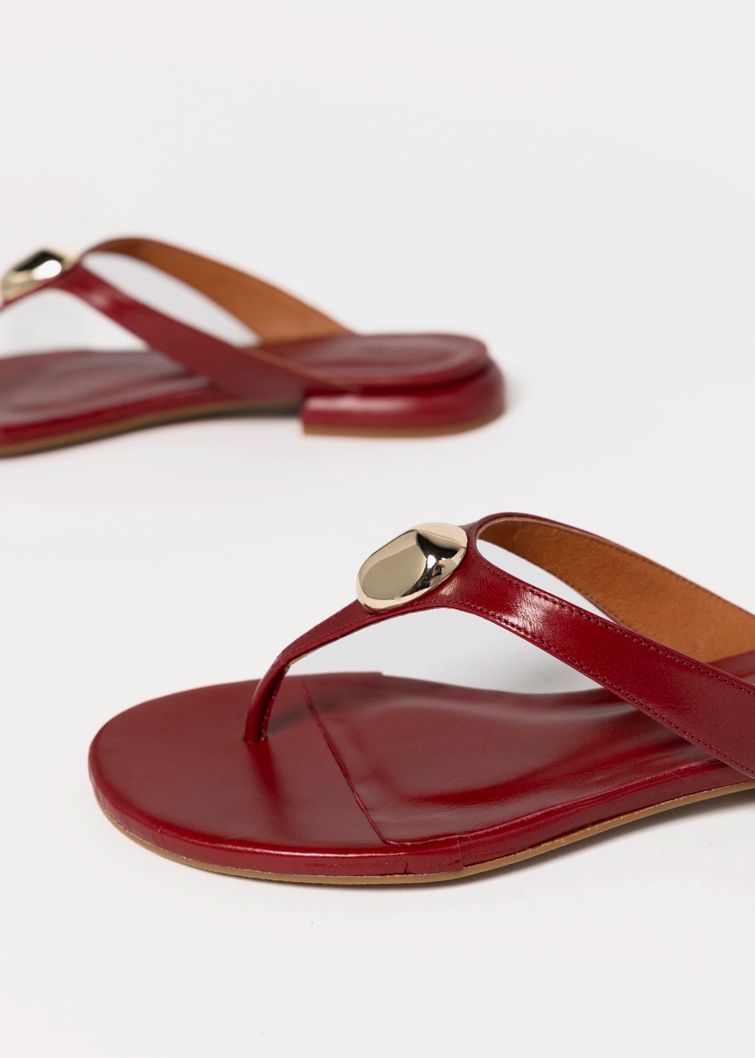 swatch_Ruby Leather angel alarcon claudia flip flop sandal