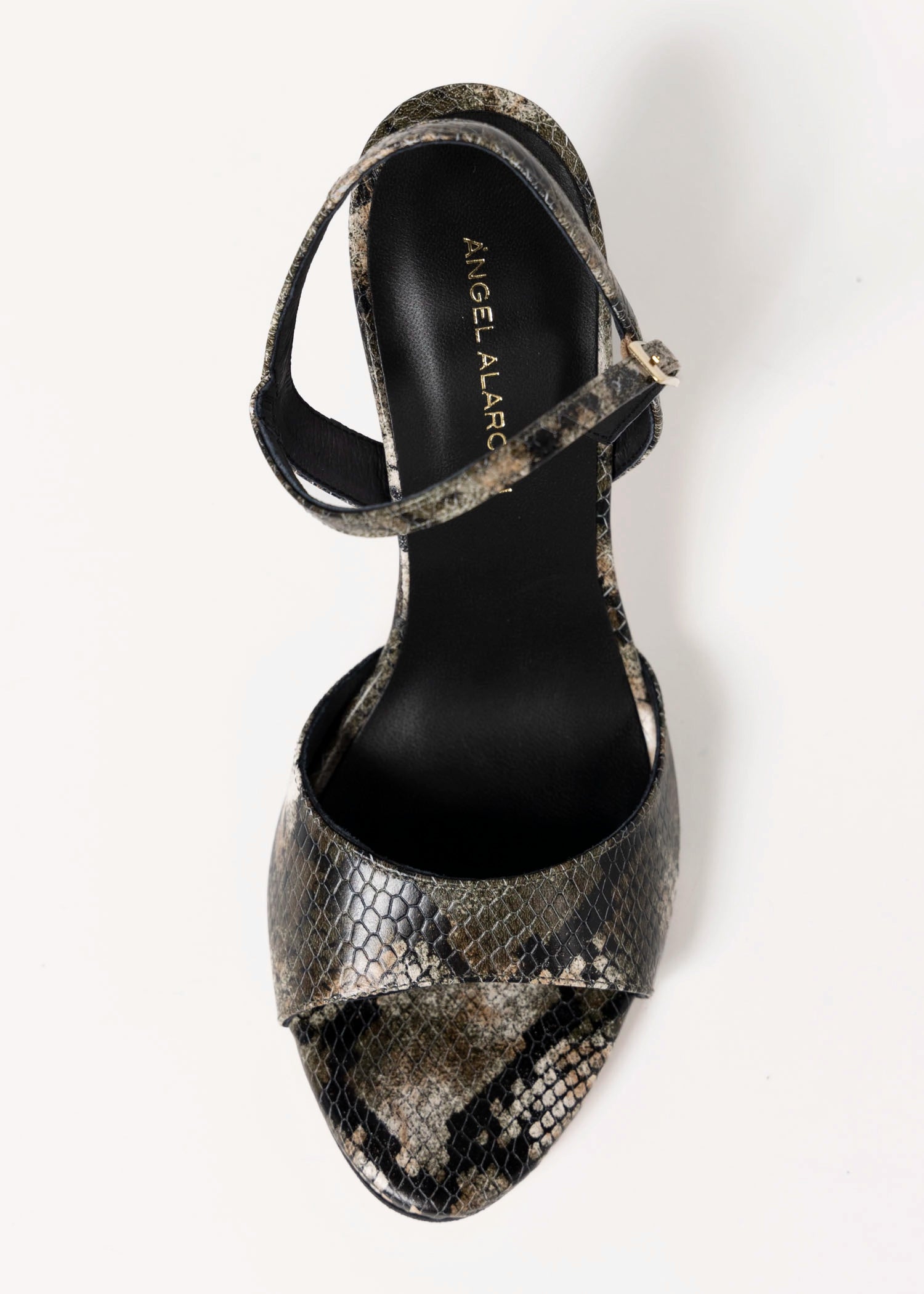 swatch_Olive Snake angel alarcon dorat heeled sandal