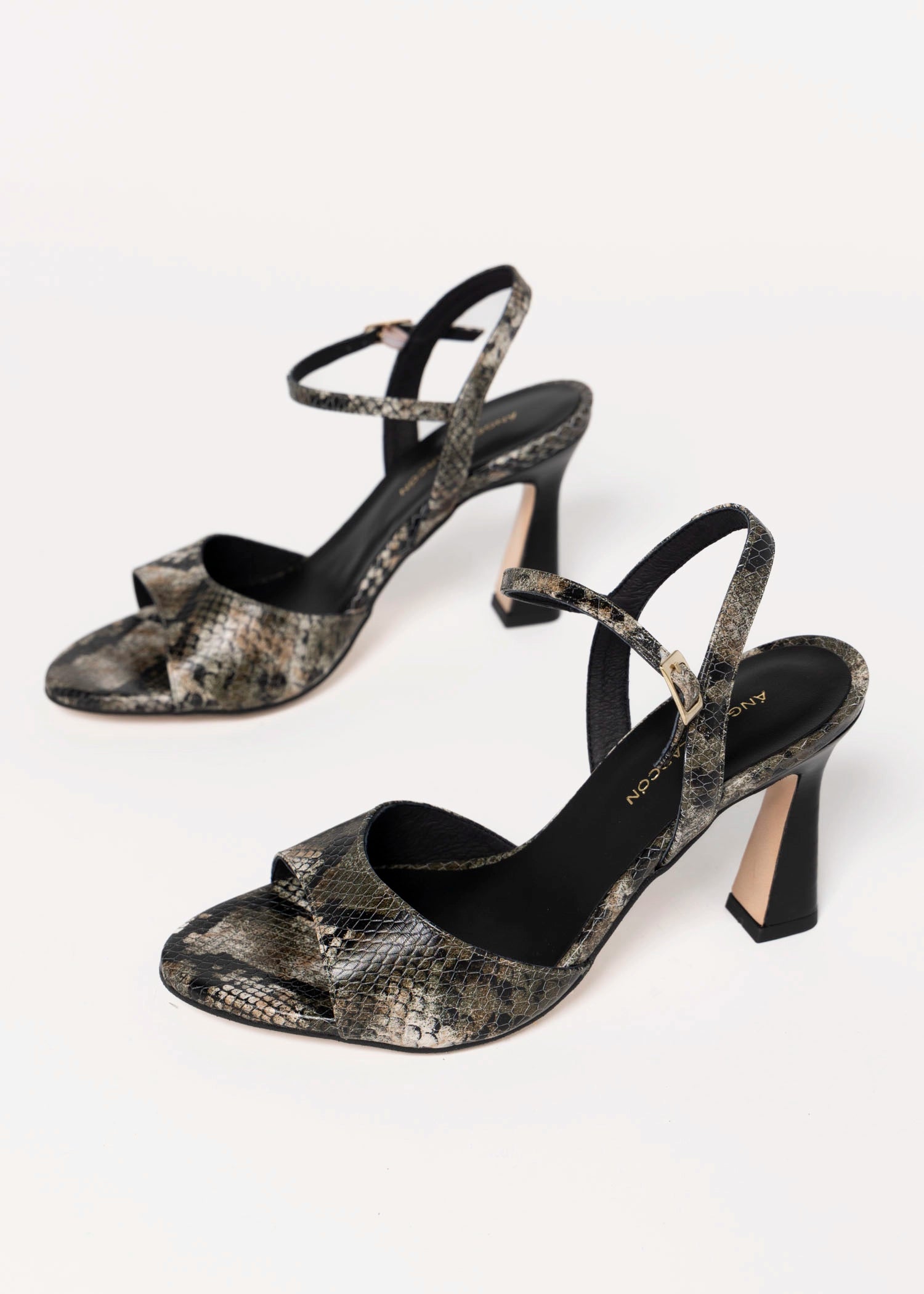 swatch_Olive Snake angel alarcon dorat heeled sandal