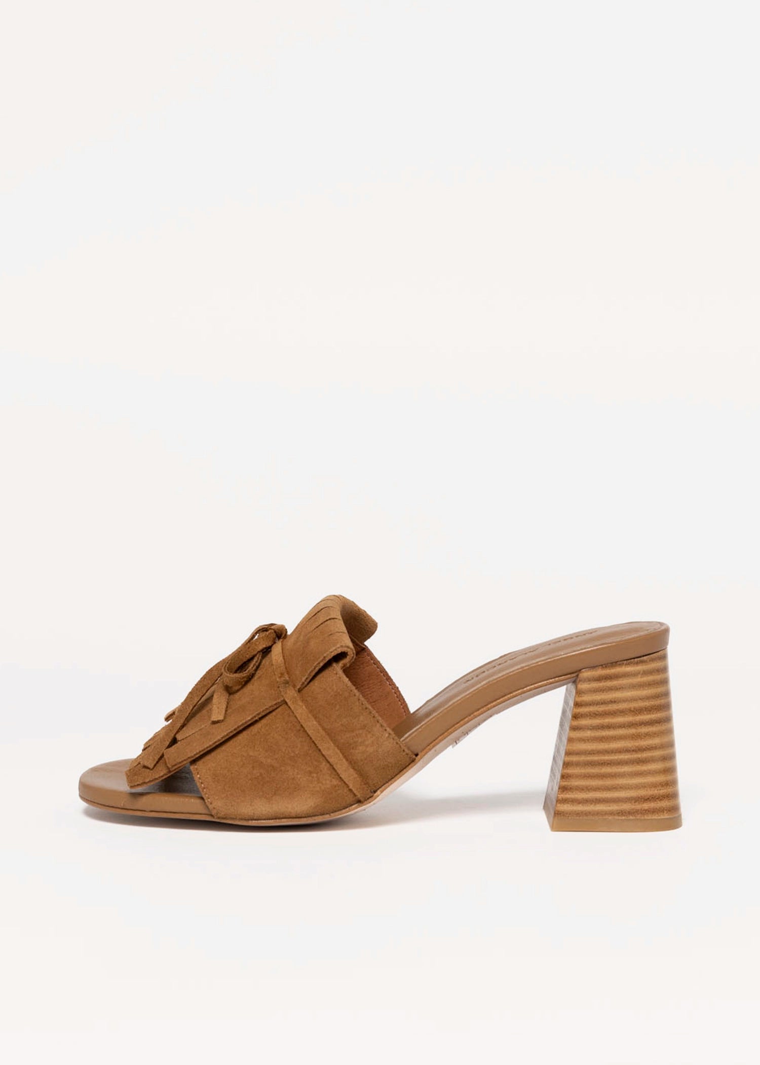 swatch_Tobacco Suede angel alarcon loretta heeled sandal