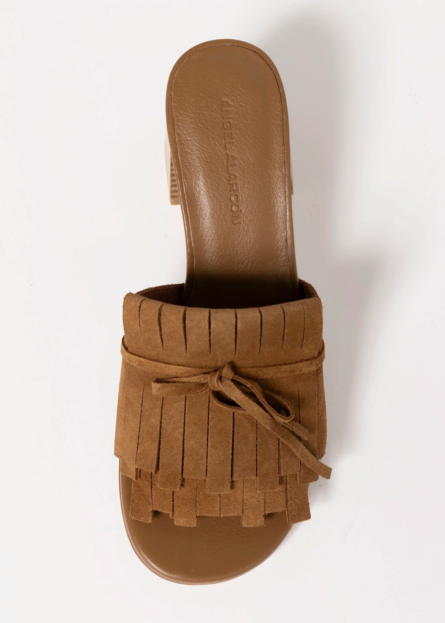 swatch_Tobacco Suede angel alarcon loretta heeled sandal