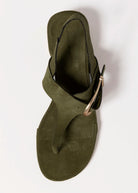 swatch_Forest Suede angel alarcon adina thong sandal