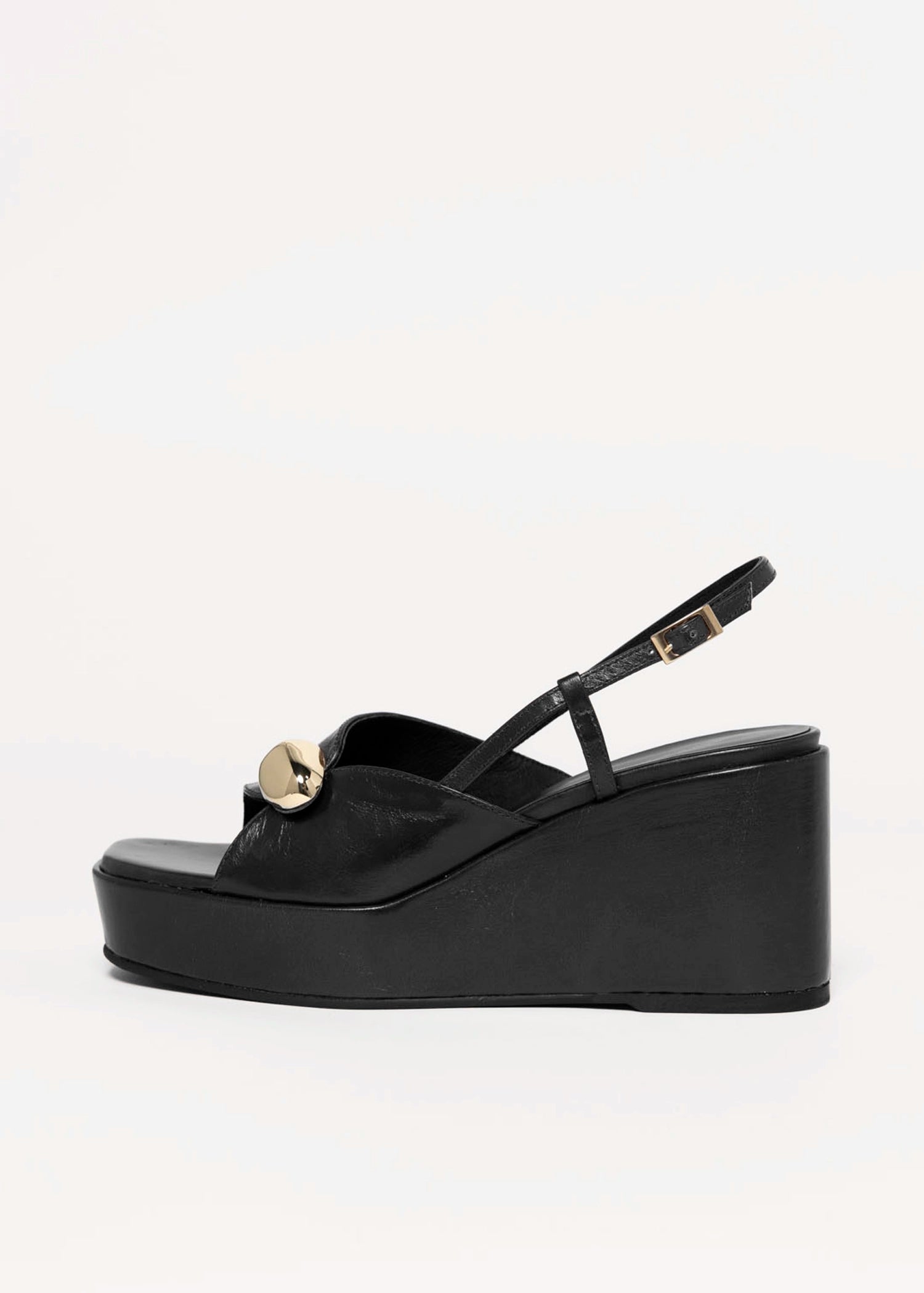 swatch_Black Leather angel alarcon fiorella platform wedge