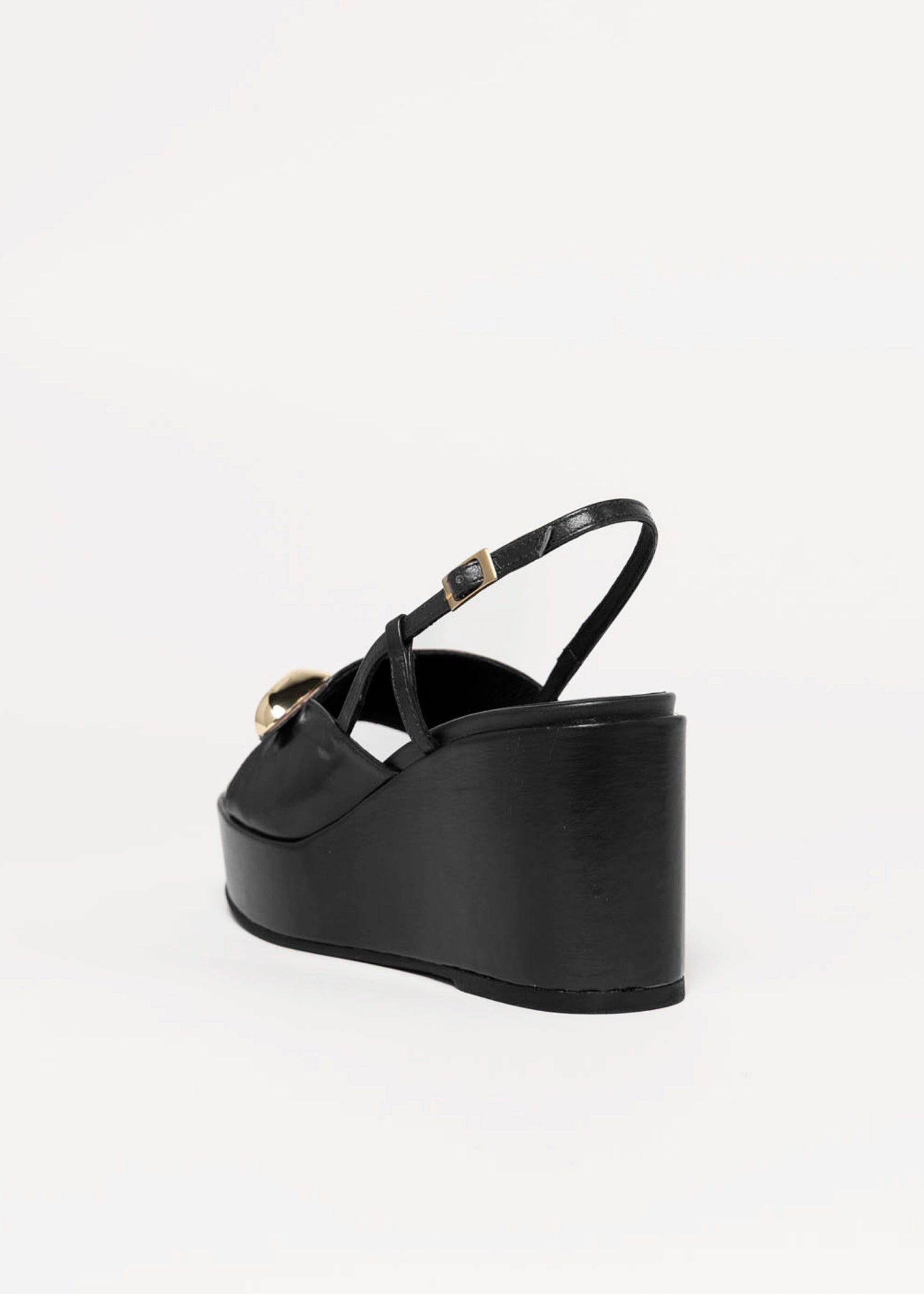 swatch_Black Leather angel alarcon fiorella platform wedge