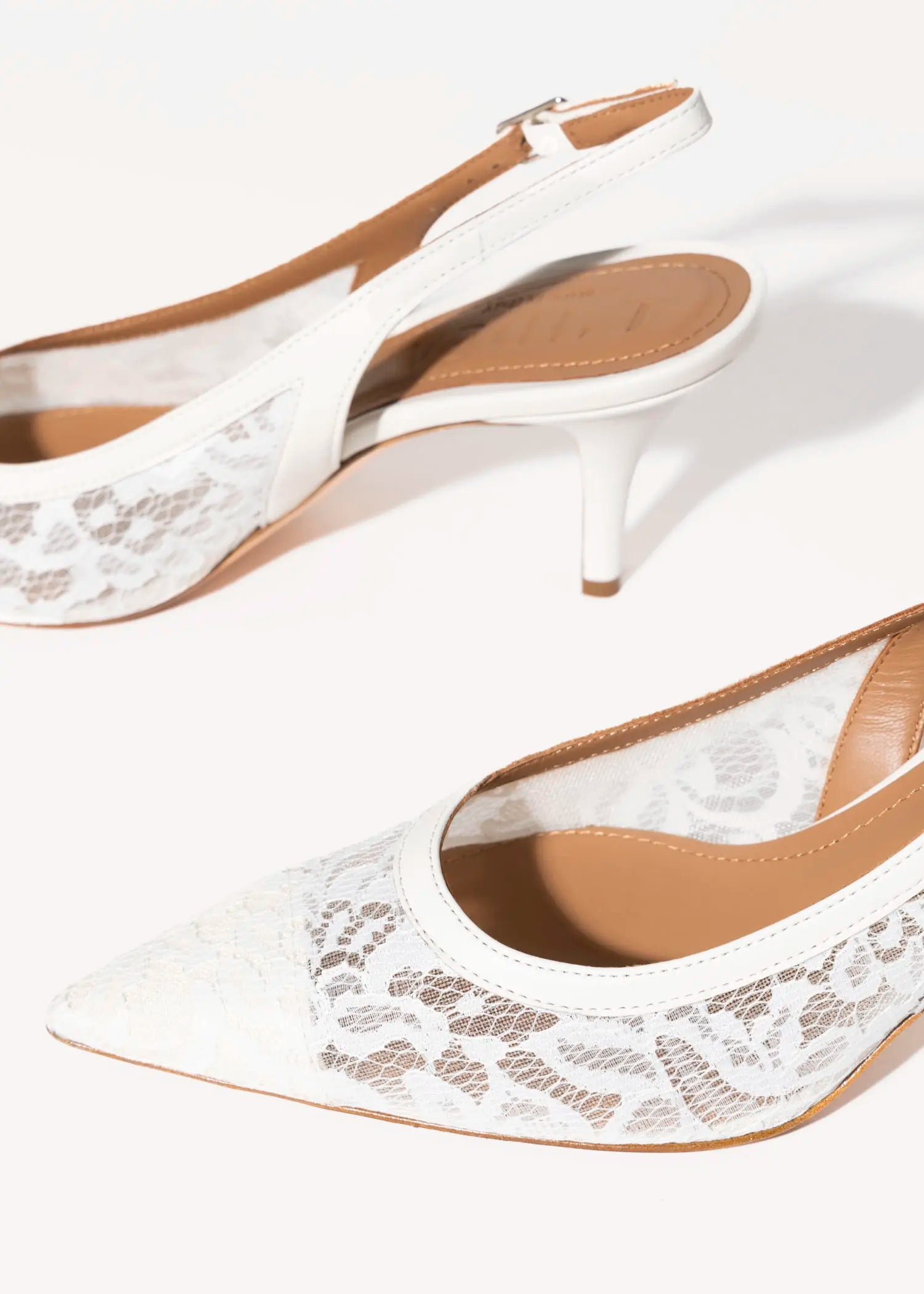 swatch_white eli lace pump heels
