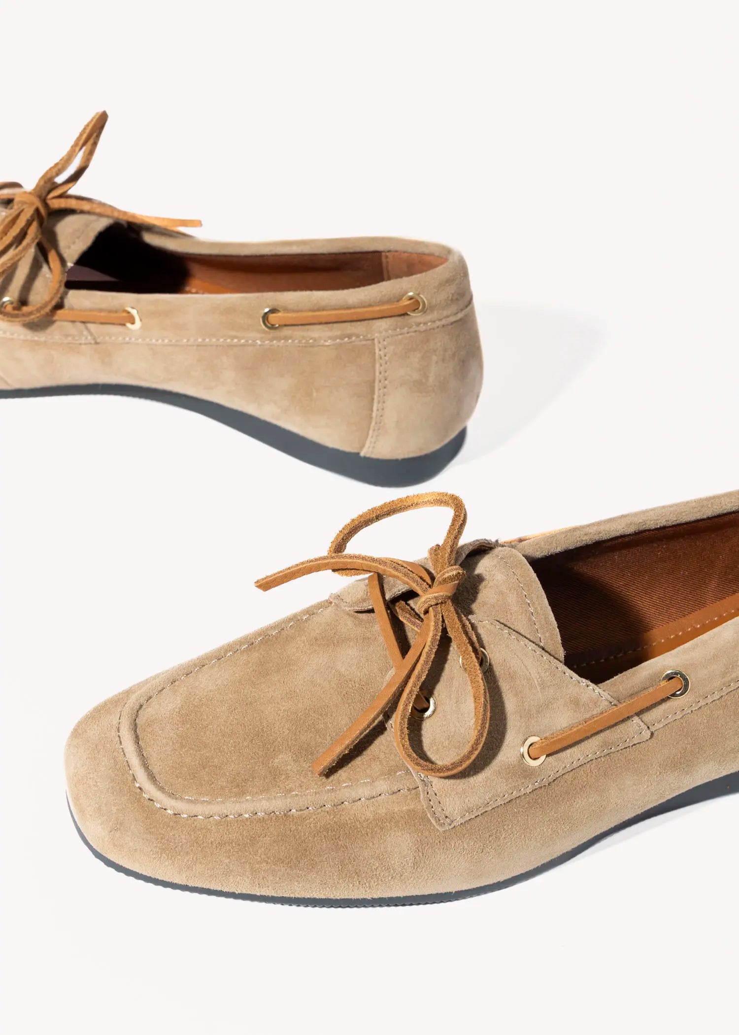 swatch_nougat hillary boat shoe flat shoes