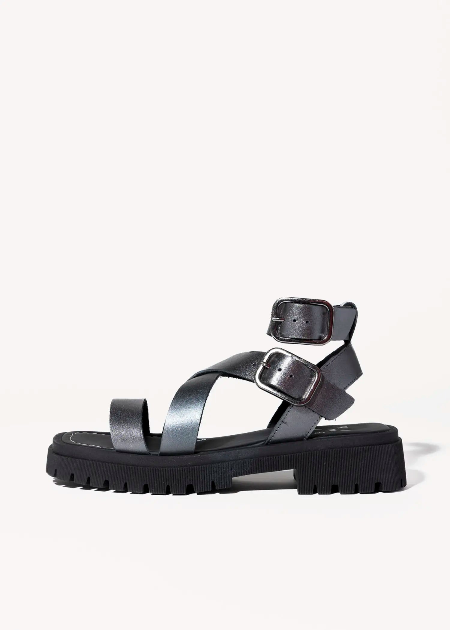 swatch_grey samantha leather sandal platform sandals