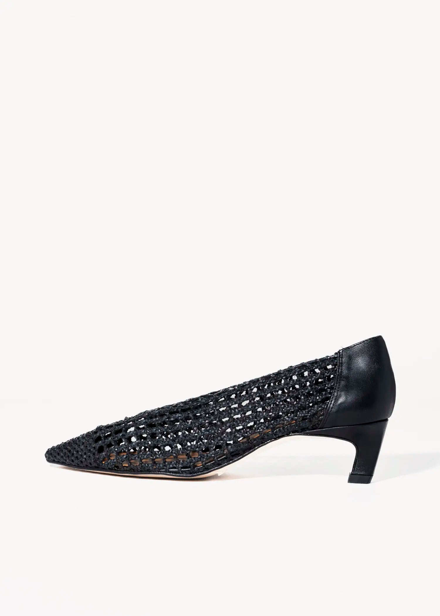 Leather heels Angel Alarcon Black size 41 EU in Leather