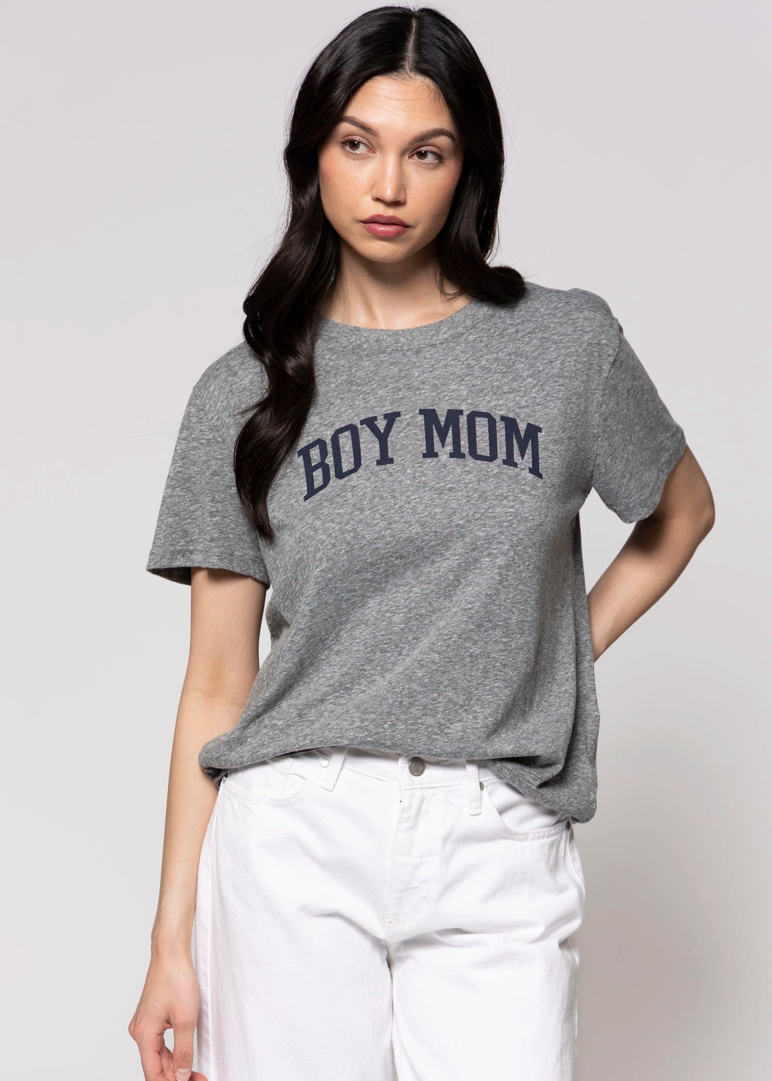 swatch_Grey Navy favorite daughter boy mom tshirt