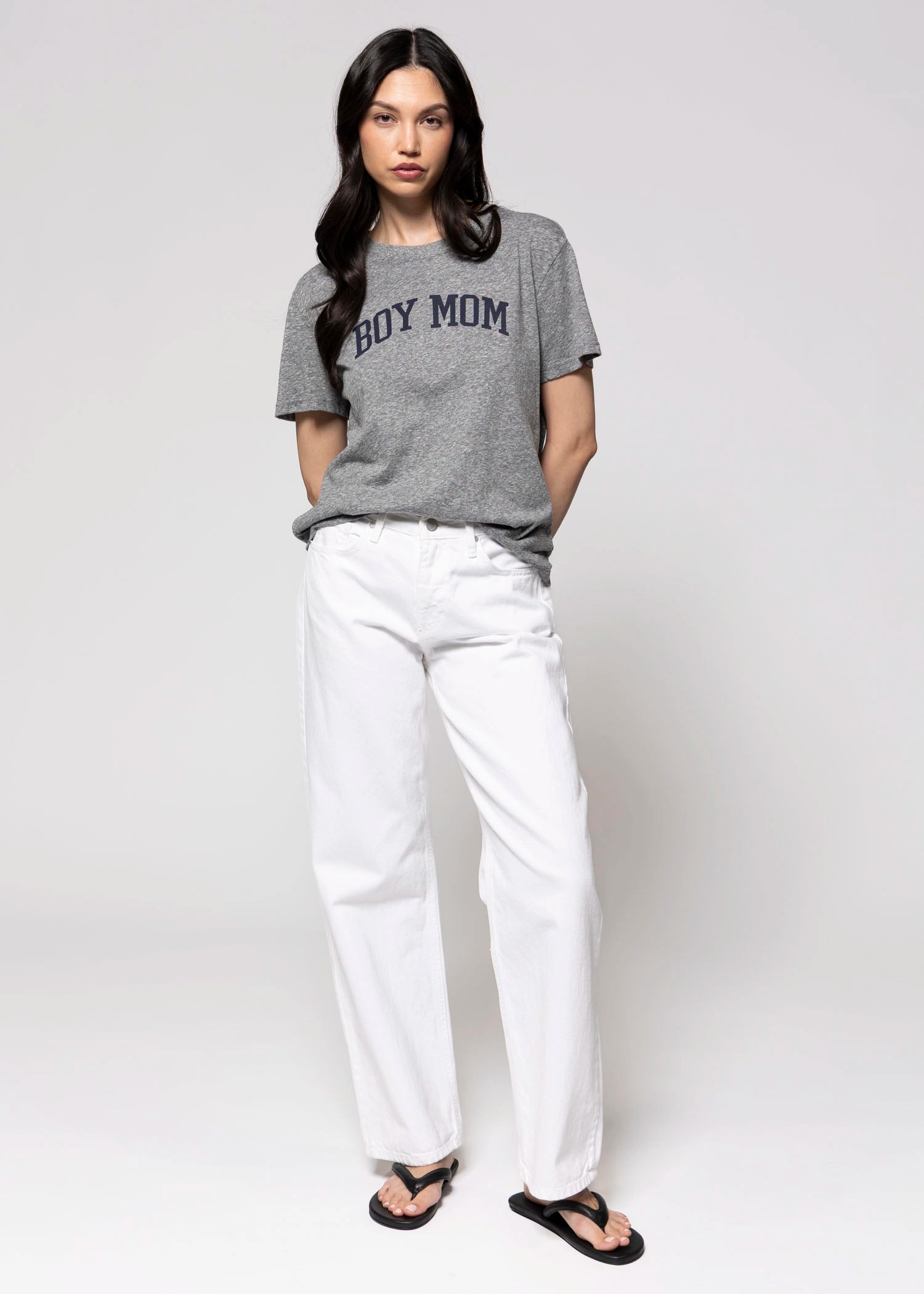 swatch_Grey Navy favorite daughter boy mom tshirt