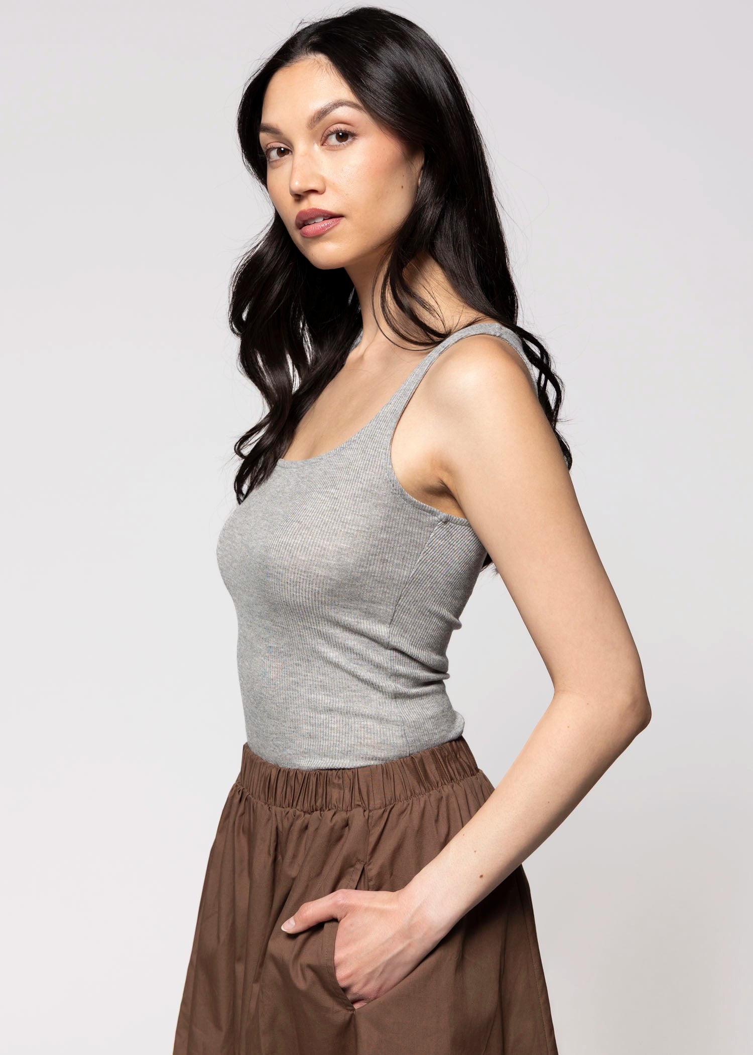 swatch_Heather Grey project social t olsen tank