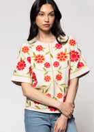 swatch_Beige thml floral embroidery blouse